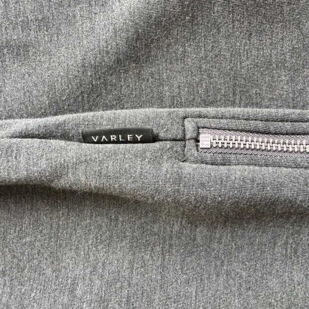 Varley Lowry Sweat doublesoft sweatshirt olive marl green like new large - Picture 12 of 14